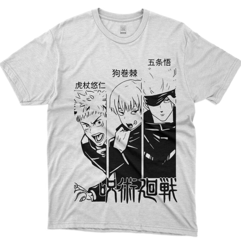 Camiseta De Jujutsu Kaisen Yuji Toge Satoru Tu Tienda Shoka