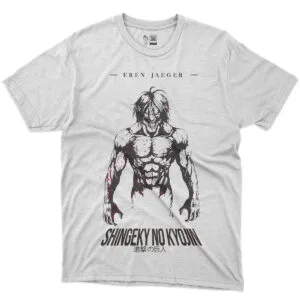 Camiseta Anime SNK Eren Jaeger Titan