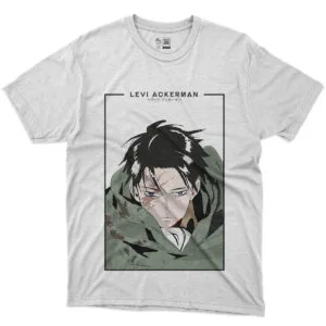 camiseta de levi anime
