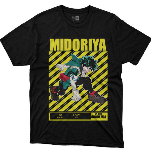 camiseta midoriya