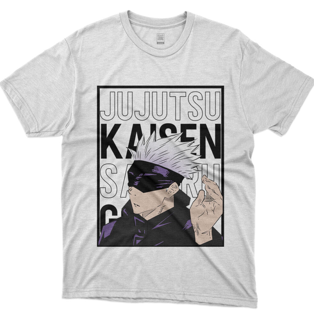 Camiseta de Jujutsu Kaisen - Satoru Gojo - Tu Tienda Shoka