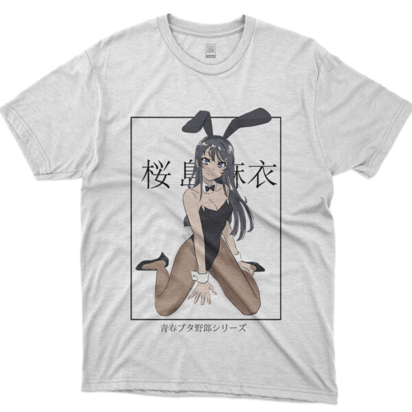 camiseta de mai sakurajima