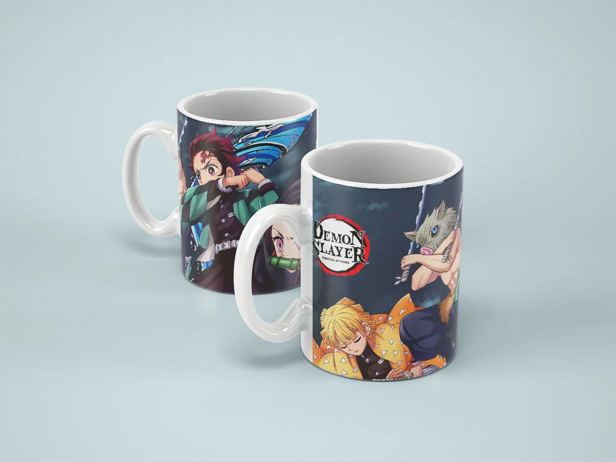 taza de cafe demon slayer