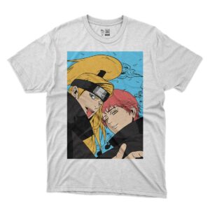 camiseta deidara y sasori