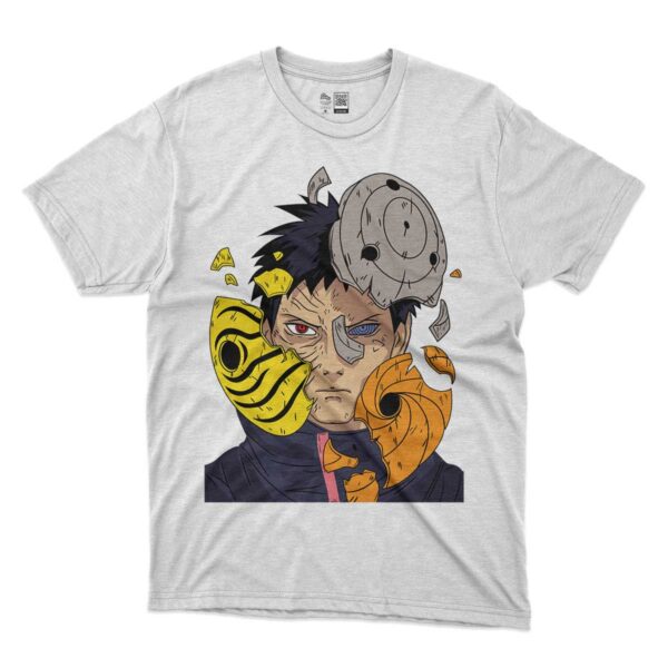 camiseta obito mascara