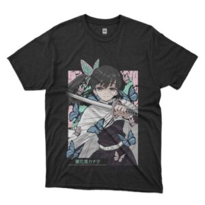 camisetas otaku de mujer