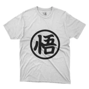 camiseta logo dragon ball