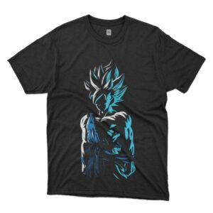 camiseta goku ropa destruído