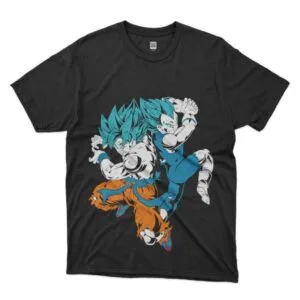 camiseta goku y vegeta super