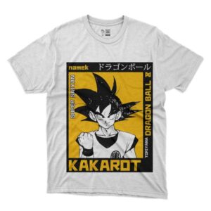 camiseta kakarot dragon ball