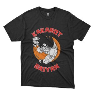 camiseta goku kaioken