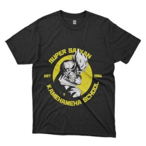 camiseta goku kamehameha