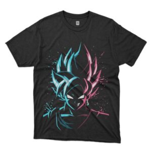 camiseta de goku blue