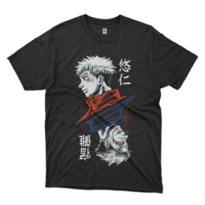 camiseta jujutsu kaisen yuji itadori