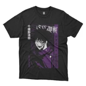 camiseta jujutsu kaisen megumi