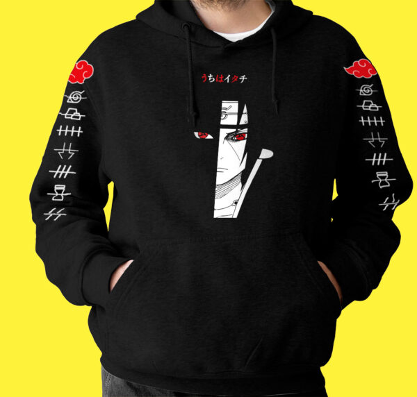 naruto sudadera itachi