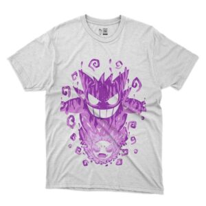 camiseta pokemon gengar