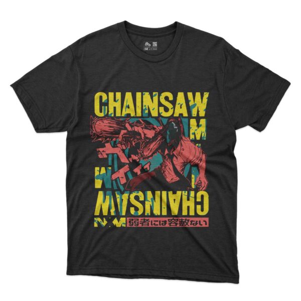 camiseta anime chainsaw man