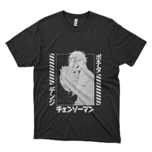 camiseta pochita chainsaw man