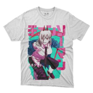 camiseta makima manga chainsaw man