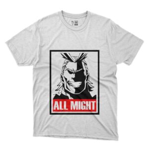 camiseta de my hero academia all might