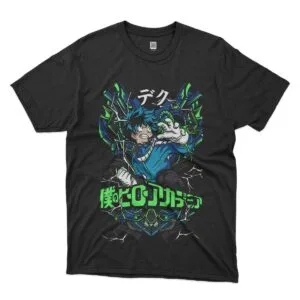 camiseta deku my hero academia