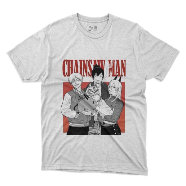 camiseta chainsaw man ecuador