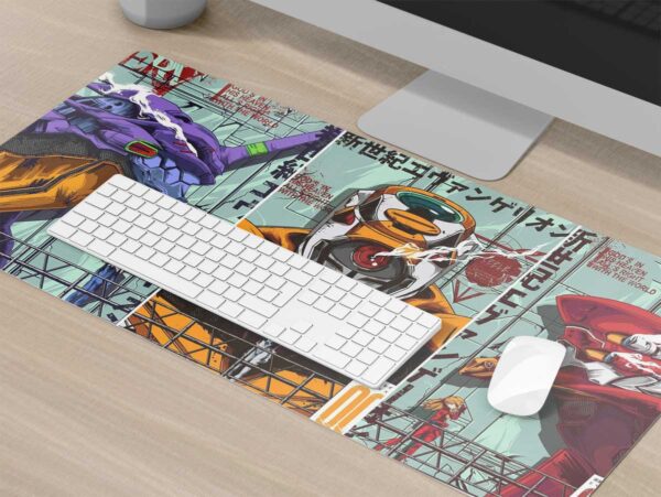 mousepad gamer neon genesis evangelion evas