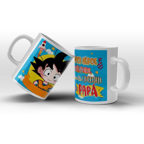 tazas personalizadas papa dragon ball