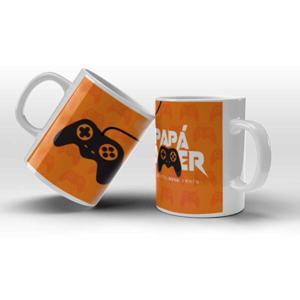 taza sublimación papa gamer