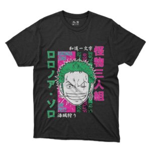 camiseta de roronoa zoro