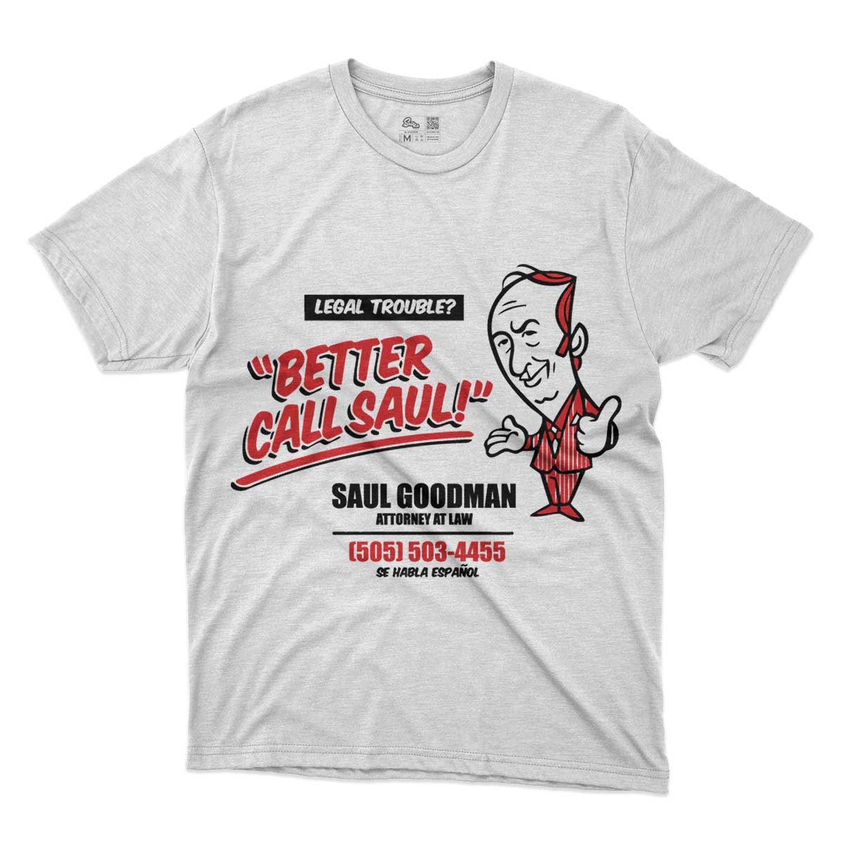 Better Call Saul Breaking Bad Saul Goodman Attorney At Law Graphic T-Shirt – Unisex
