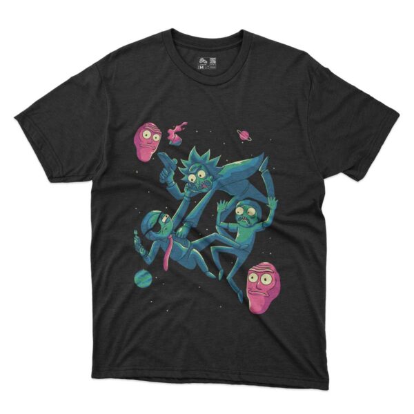 camiseta rick y morty barata