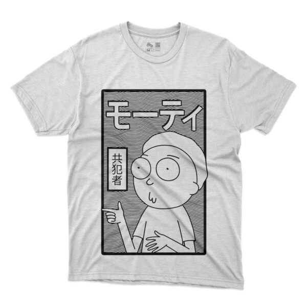 camiseta rick y morty japanese