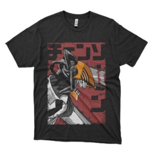 camiseta de chainsaw man hombre guayaquil