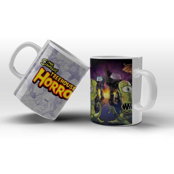 taza de halloween los simpson