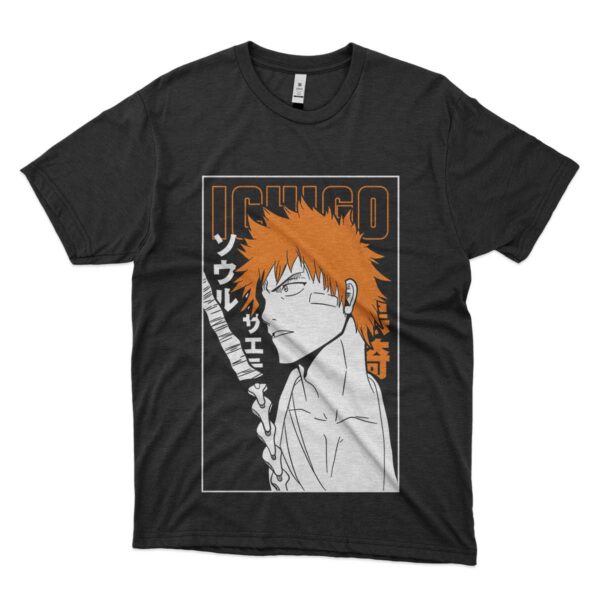 camiseta ichigo black ecuador