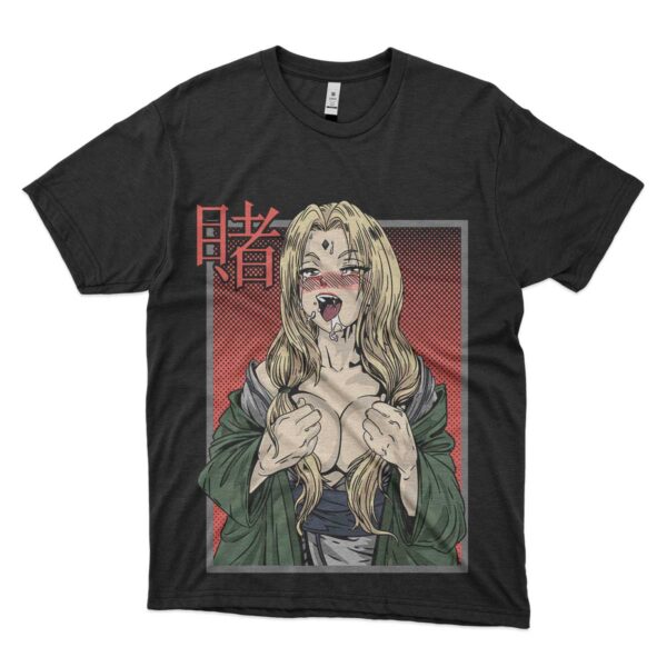 camiseta anime hentai tsunade