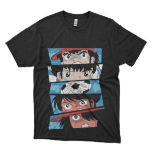 camisas de anime los super campeones