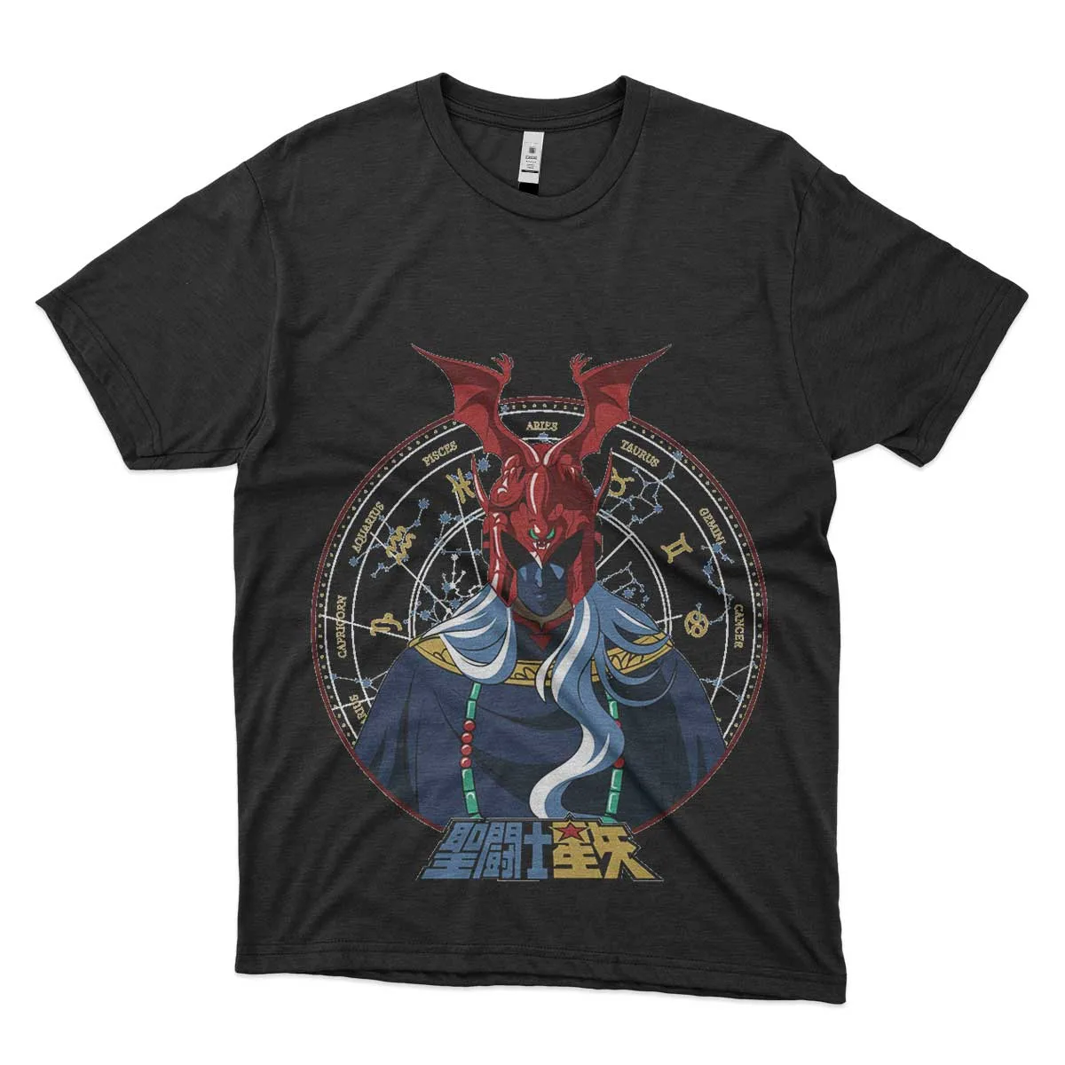 camiseta de caballeros del zodiaco mujer