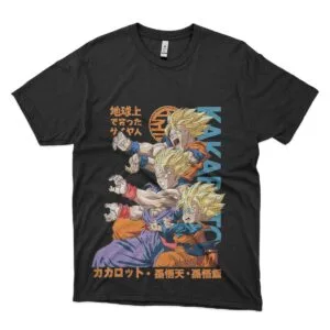 camiseta dragon ball z hombre quito