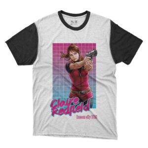 camiseta claire redfield 1998