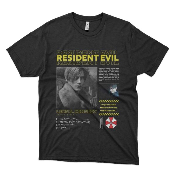 camiseta resident evil aesthetic