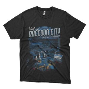 camiseta visit raccon city ecuador