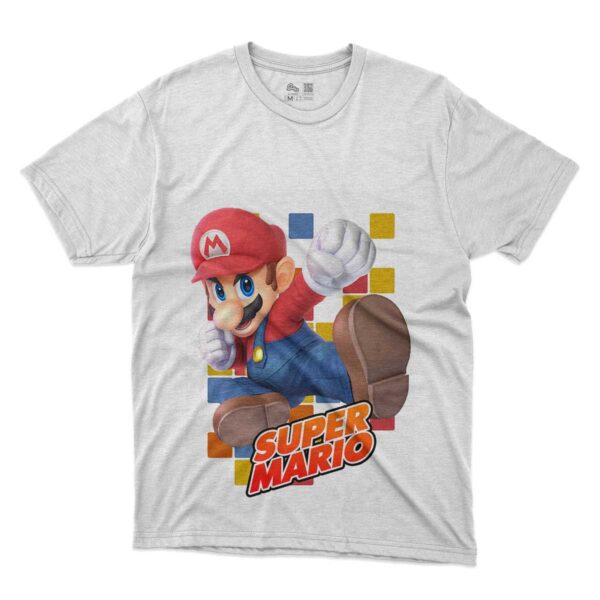 camiseta para niño super mario