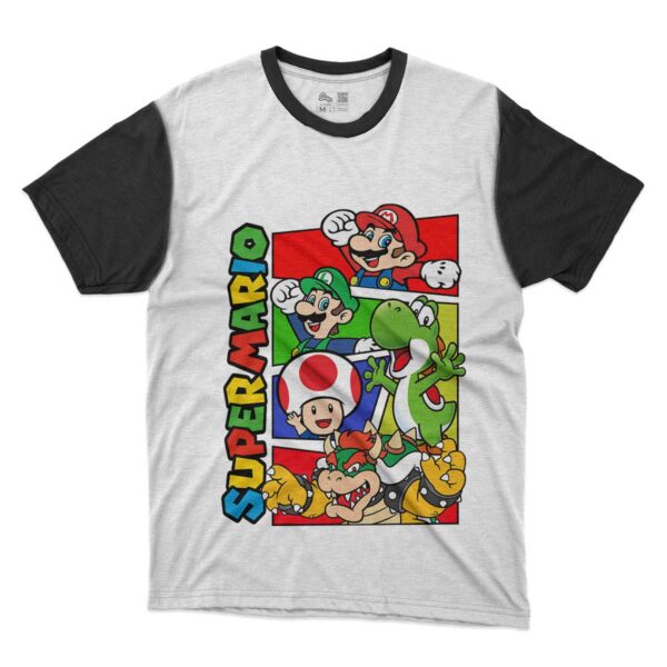 camiseta retro super mario ecuador