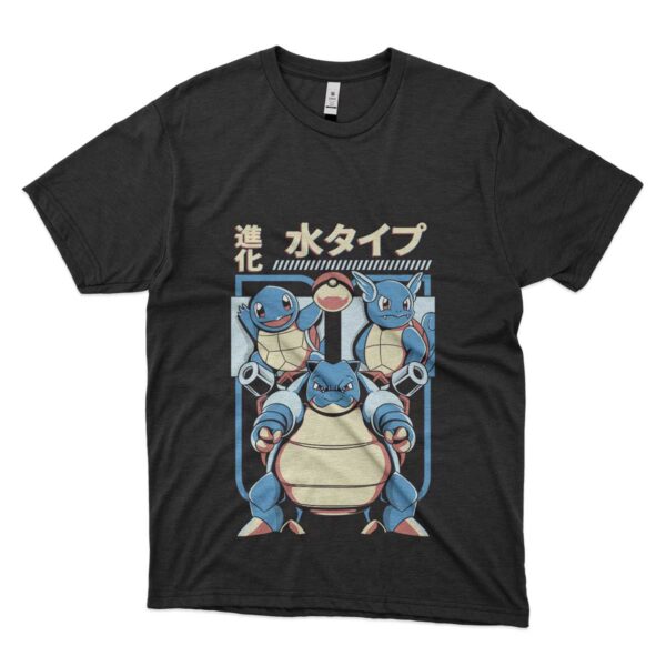 camisa retro friki anime pokemon