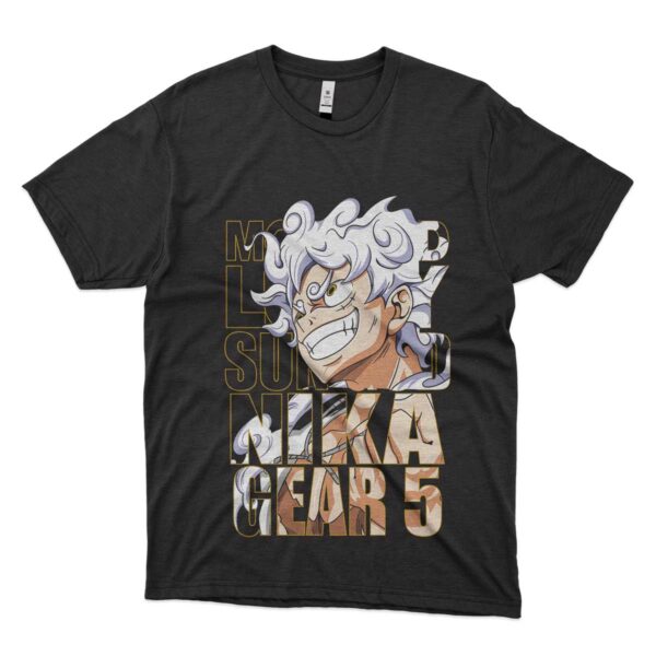 camiseta de luffy gear 5 ecuador