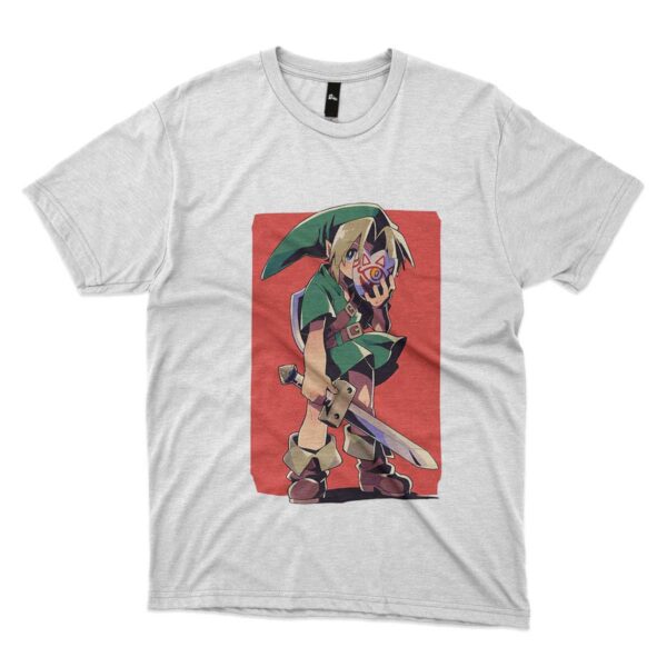 camiseta de zelda mascara