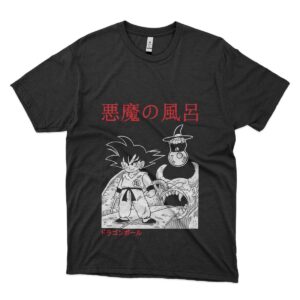 camiseta de dragon ball hombre quito